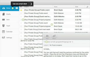 OnlineGroups.net screenshot 2