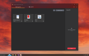 Merge & Split PDF Tool screenshot 1
