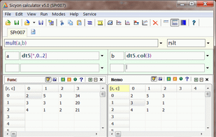 Sicyon calculator screenshot 3