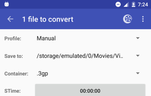 Video Converter Android 2 screenshot 1
