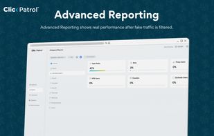 Advanced Reporting shows real performance after fake traffic is filtered.