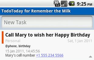 TodoToday screenshot 1