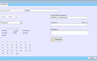  Synergy HyperV Backup screenshot 1