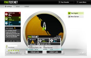 Pingtest screenshot 1