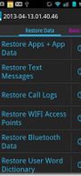 Nandroid Manager screenshot 3