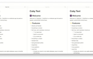 CubyText screenshot 2