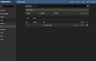 Issue management from error reporting or custom logging