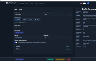 Hidemium screenshot 1