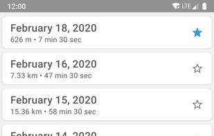 Trackbook screenshot 2