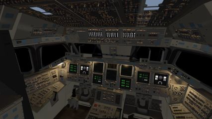 FlightGear screenshot 1