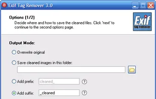 Exif Tag Remover screenshot 1