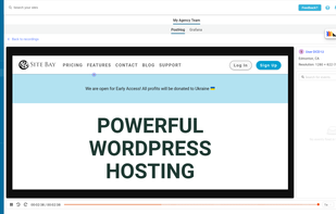Session Recordings Feature