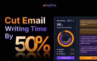airepli UI + slogan