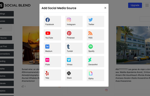 Social Blend screenshot 1