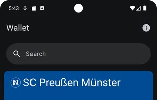 FossWallet screenshot 1