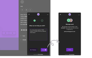Streamline online communication and maintain meaningful relations with your customers with the use of the Contact Form Widget
