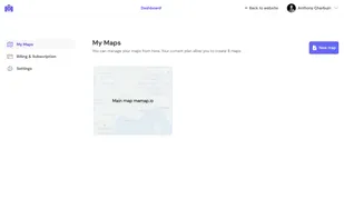 Maps management