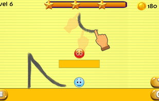 Love Balls: Ice and Fire screenshot 1