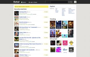 Listal screenshot 1