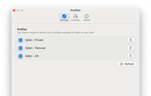 ProfileLauncher screenshot 1