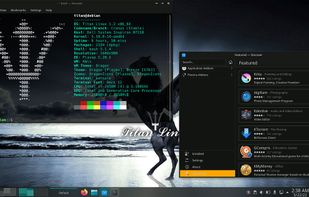 Titan Linux  screenshot 1