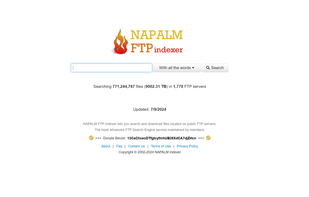Napalm FTP Indexer screenshot 1
