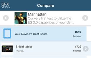 GFX Bench screenshot 1