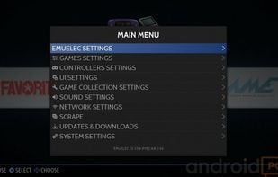 EmuELEC screenshot 1