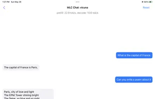 MLC LLM screenshot 1