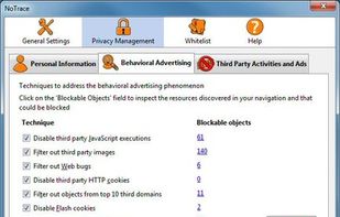 NoTrace screenshot 2