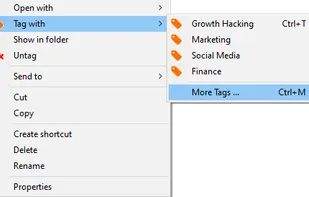 Tagging for Windows screenshot 1