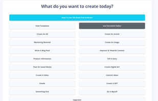 Brain Pod AI Writer screenshot 1