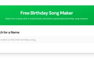 Free Birthday Song Maker - send in seconds with native share and preview in iMessage/Whatsapp