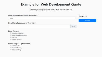 sample form