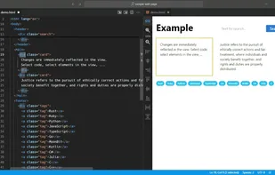 Web Visual Editor screenshot 1