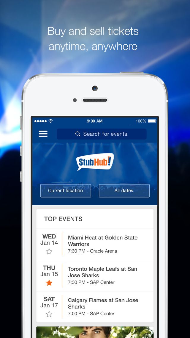 How to Update StubHub App 