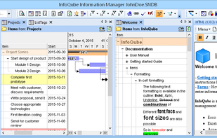 InfoQube screenshot 1