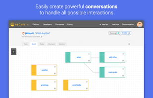 SAP Conversational AI screenshot 2