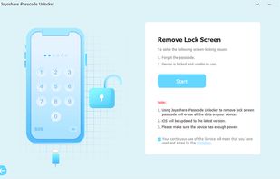 Joyoshare iPasscode Unlocker screenshot 1