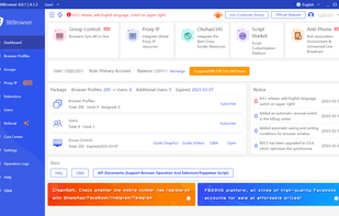 BitBrowser screenshot 1