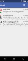 Pushjet screenshot 1
