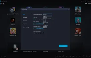 MuMu Player support many languages