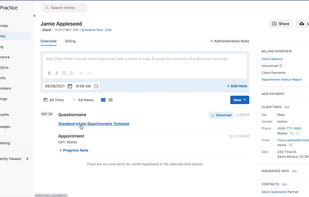 SimplePractice screenshot 3