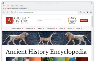 Dooble Web Browser screenshot 1