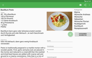 Cookbook screenshot 2