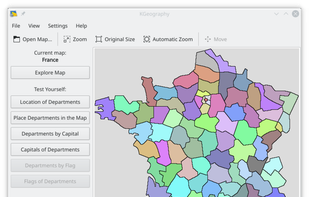 KGeography screenshot 1