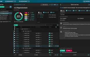 Execute your tests from the test run view, quickly add results, provide context with comments. Close test runs for immutable test results.