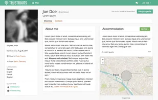 Trustroots screenshot 2