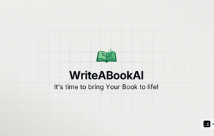 WriteABookAI screenshot 1