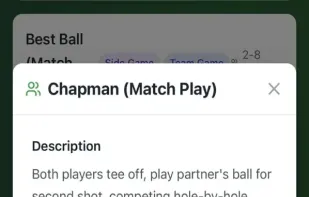 ForeCard Scorecards  screenshot 1